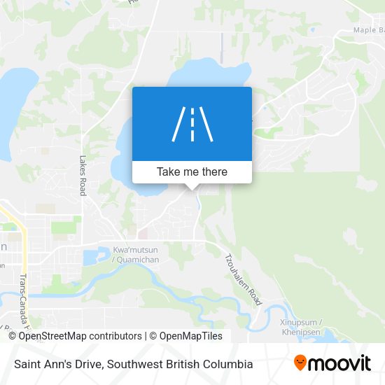 Saint Ann's Drive plan