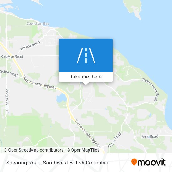 Shearing Road map