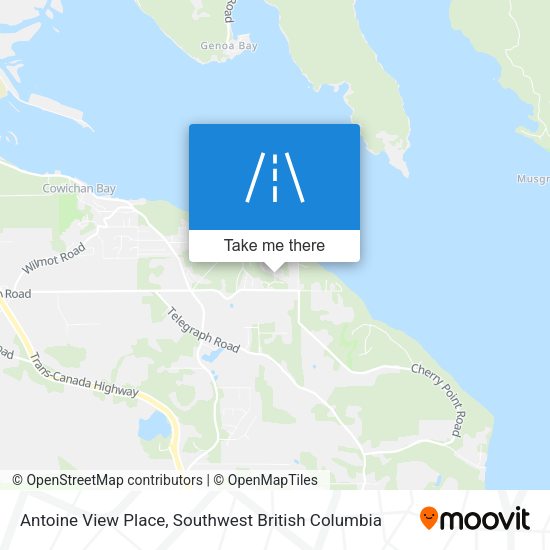 Antoine View Place map