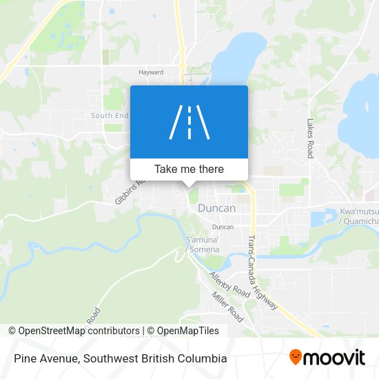 Pine Avenue plan