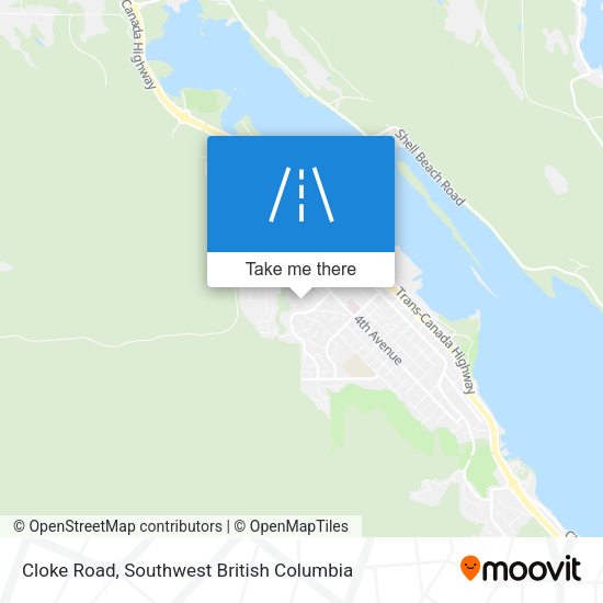 Cloke Road map