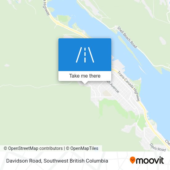 Davidson Road map