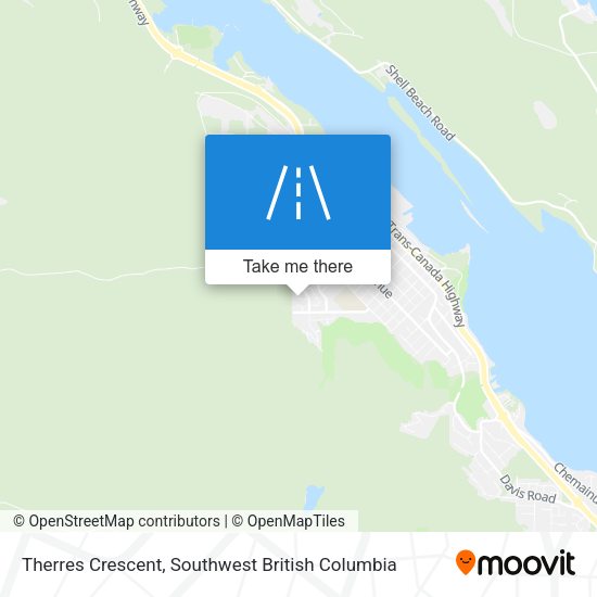 Therres Crescent map