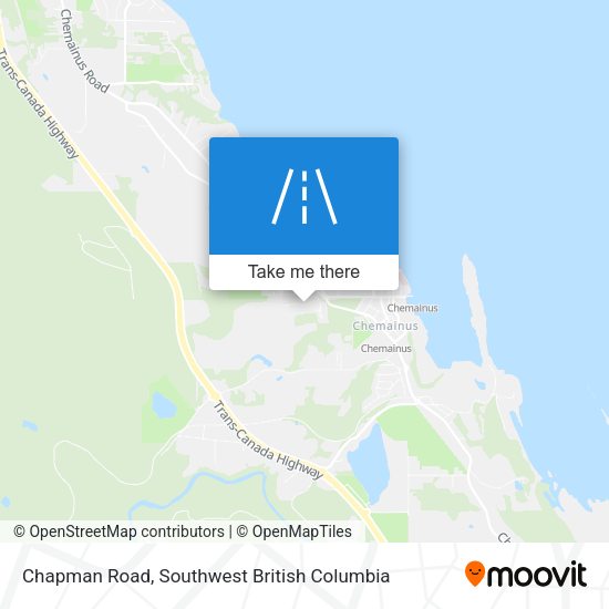Chapman Road map