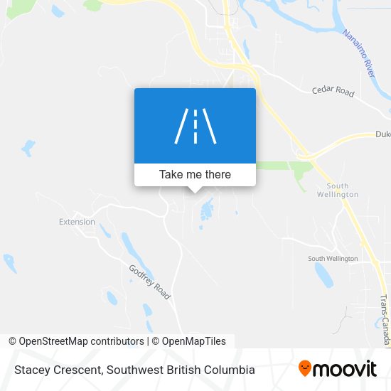 Stacey Crescent map