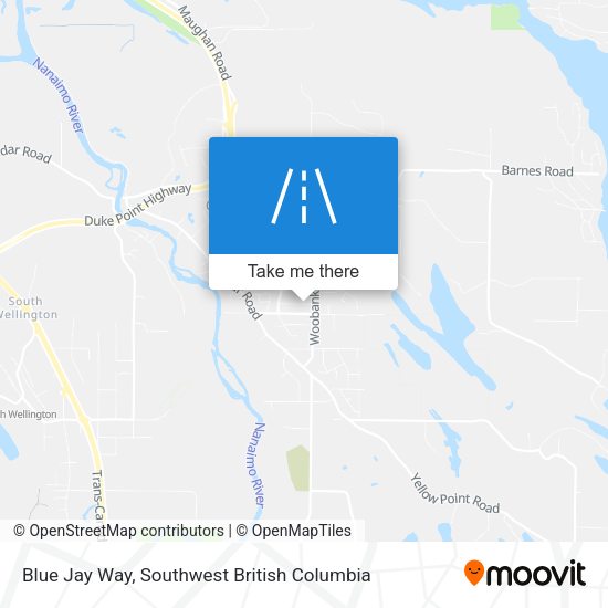 Blue Jay Way map