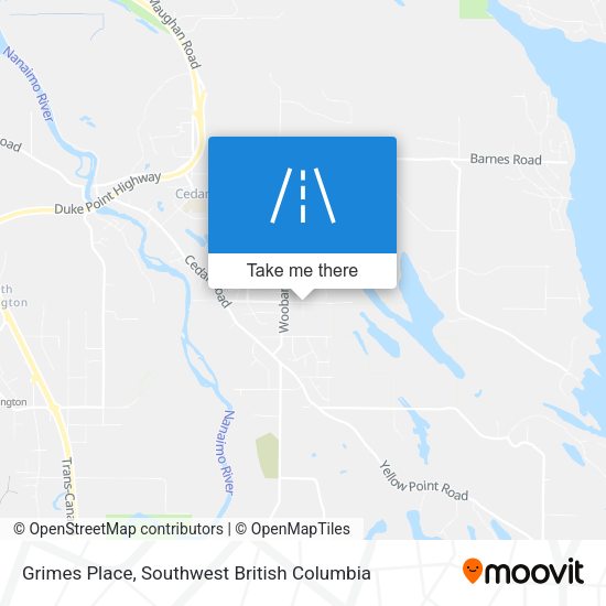 Grimes Place map