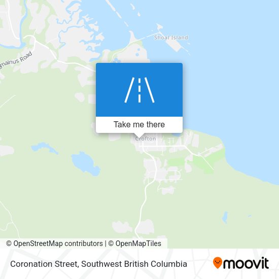 Coronation Street map