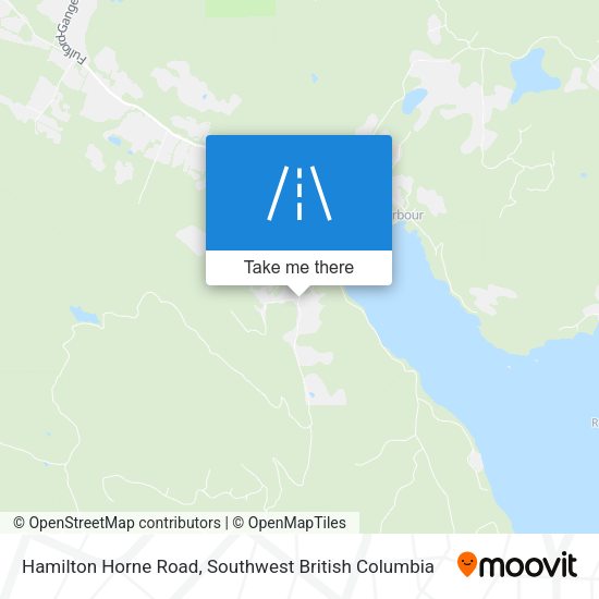 Hamilton Horne Road map
