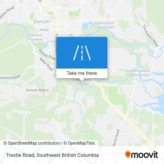 Trestle Road map