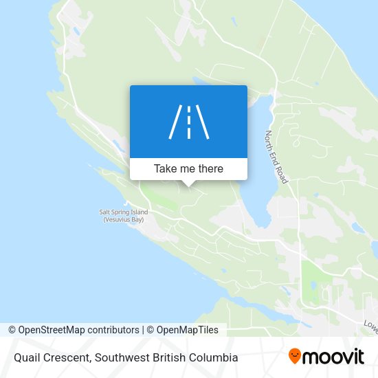 Quail Crescent map