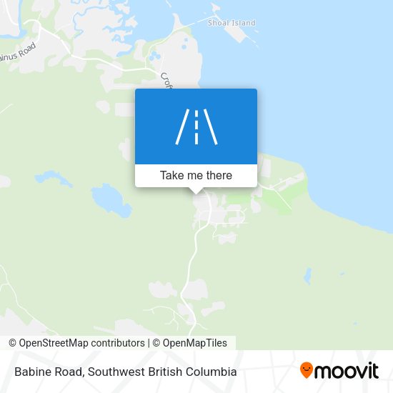 Babine Road map