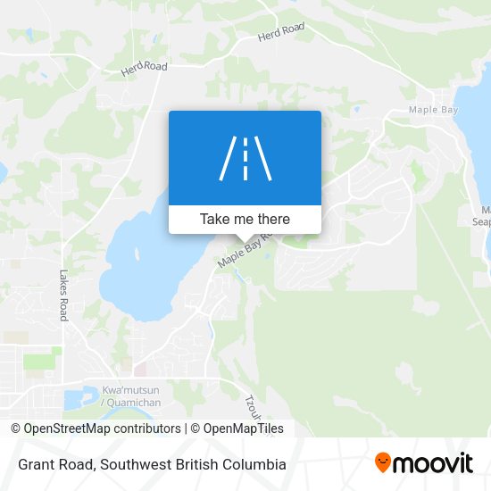Grant Road map