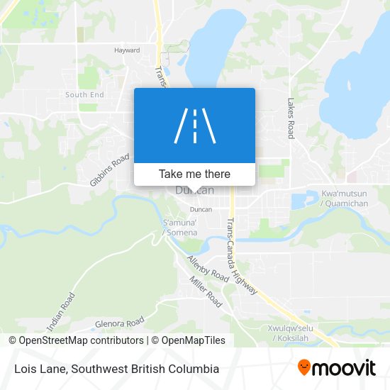 Lois Lane map