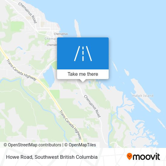 Howe Road map