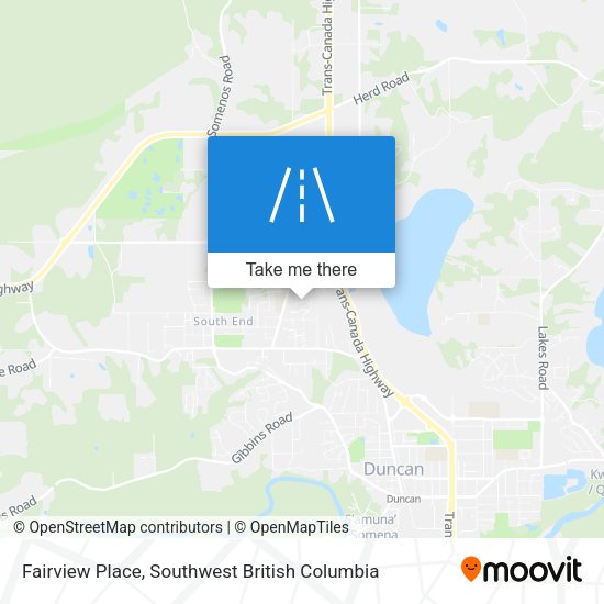Fairview Place map