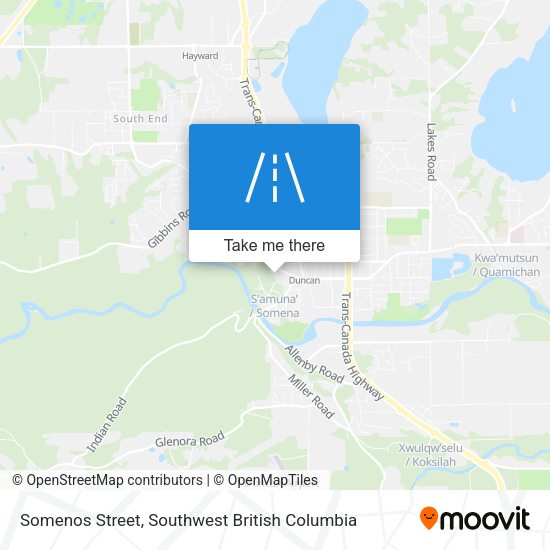 Somenos Street map