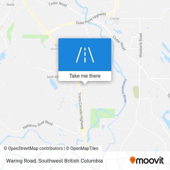 Waring Road map