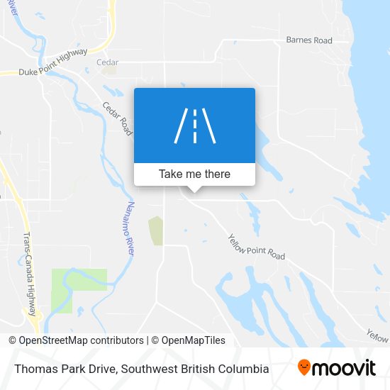 Thomas Park Drive plan