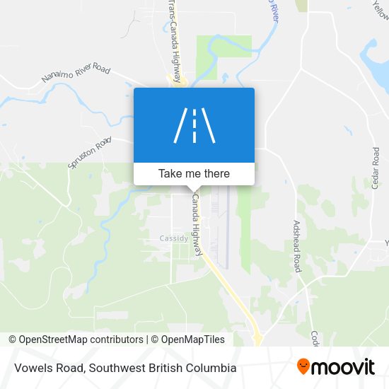 Vowels Road map