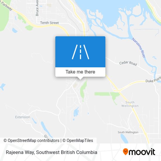 Rajeena Way map