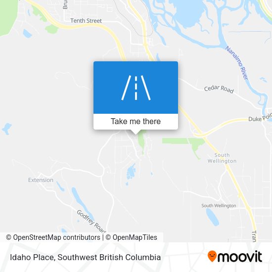 Idaho Place map