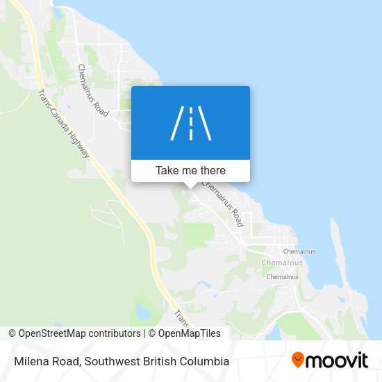 Milena Road plan