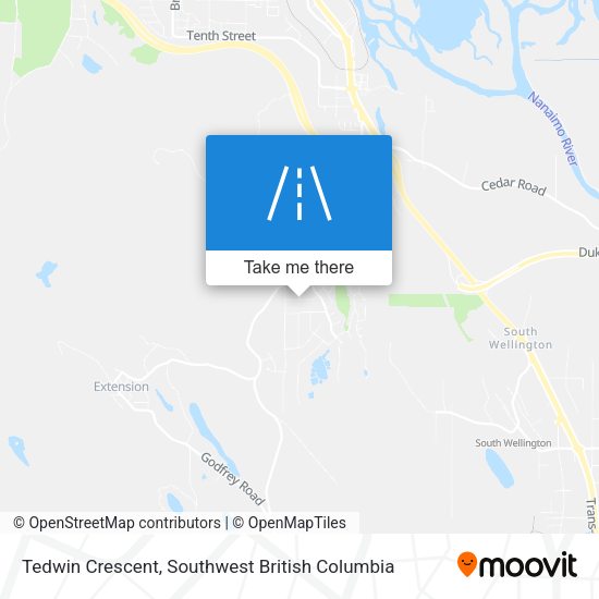 Tedwin Crescent map