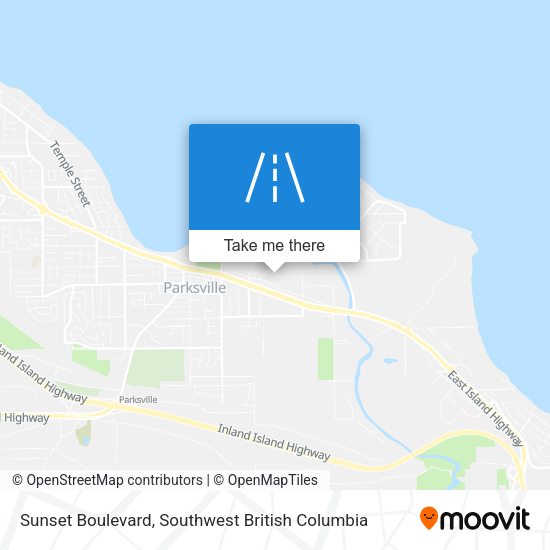 Sunset Boulevard plan