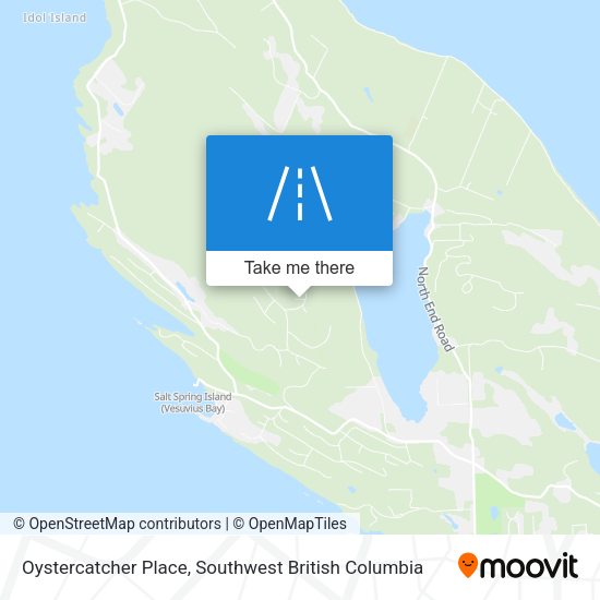 Oystercatcher Place map