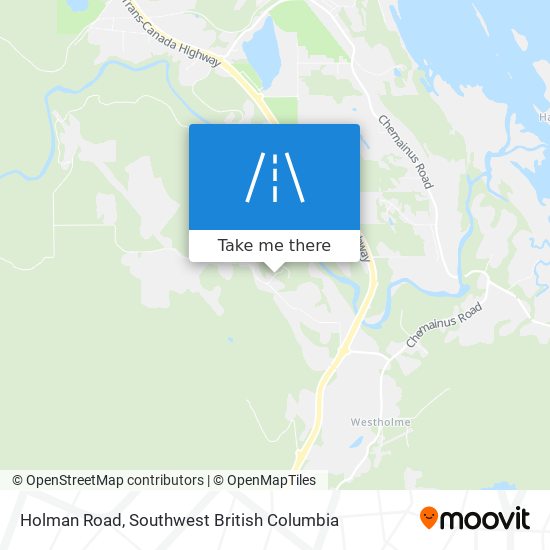 Holman Road map