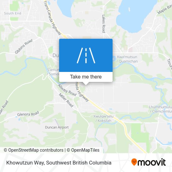 Khowutzun Way plan