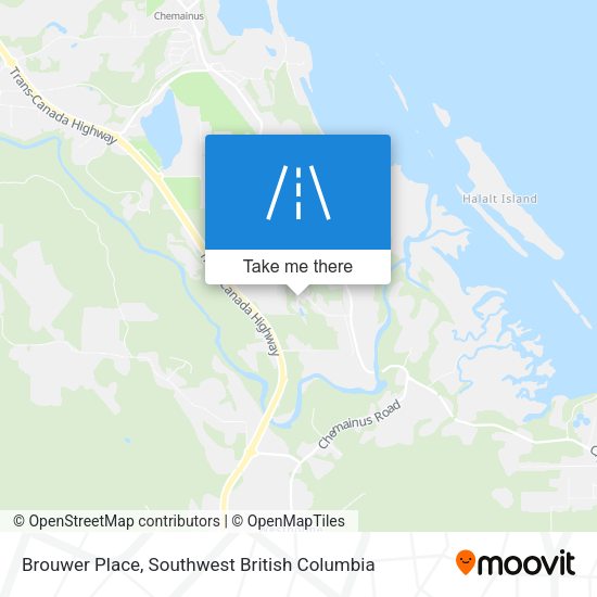 Brouwer Place map
