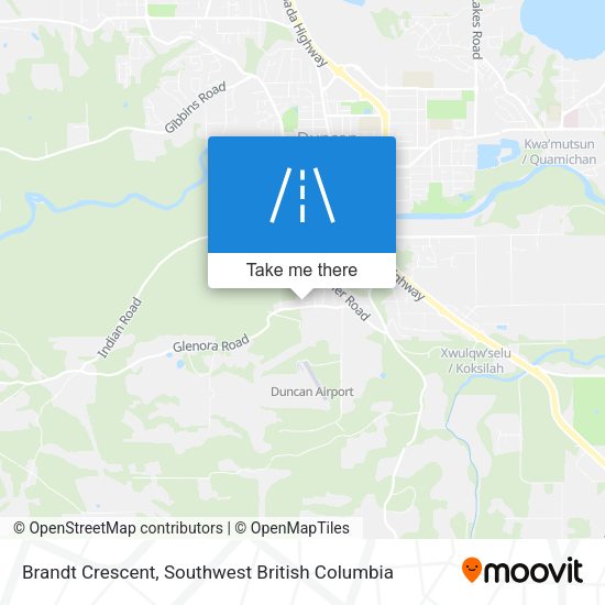 Brandt Crescent map
