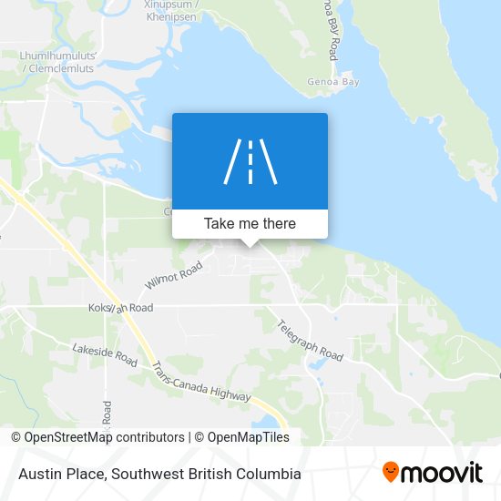 Austin Place map