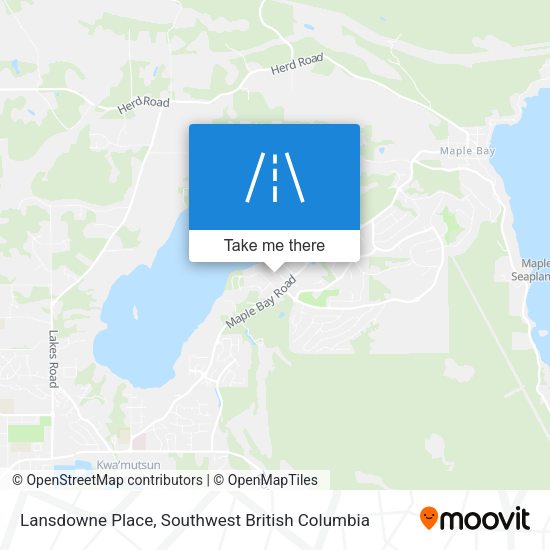 Lansdowne Place map