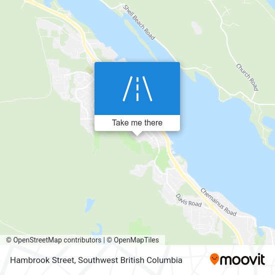 Hambrook Street map