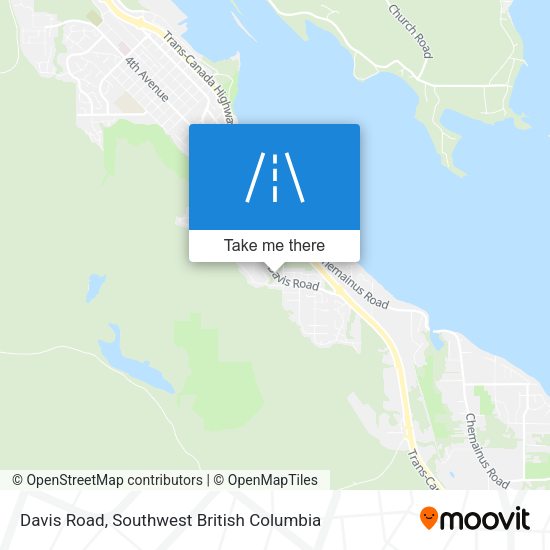 Davis Road map