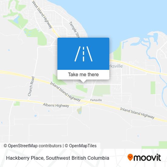 Hackberry Place map