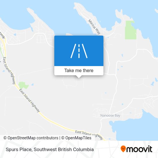 Spurs Place map