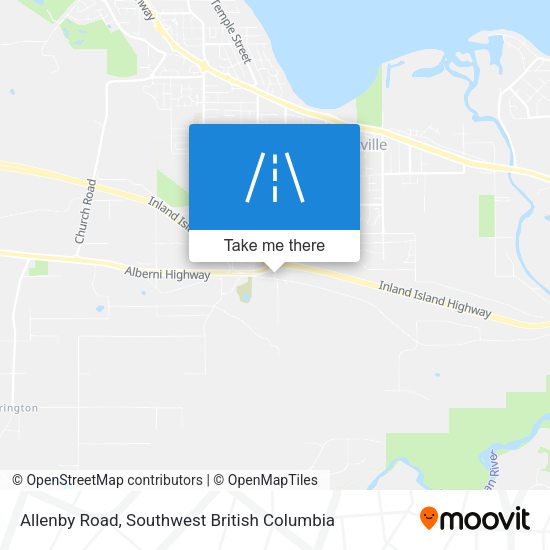 Allenby Road map