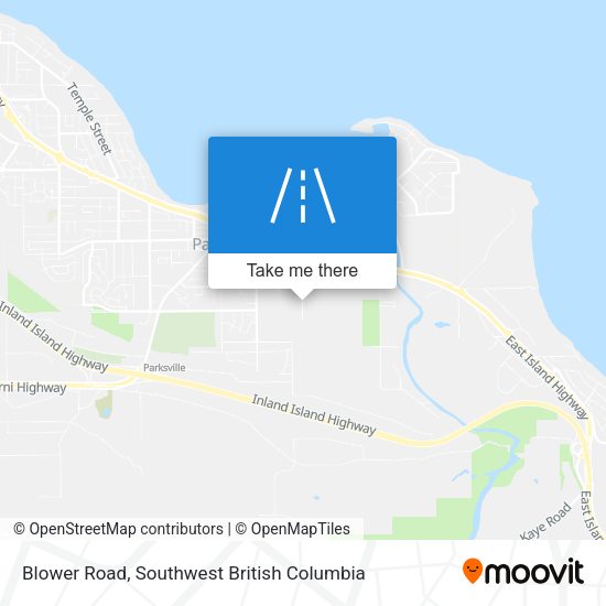 Blower Road map