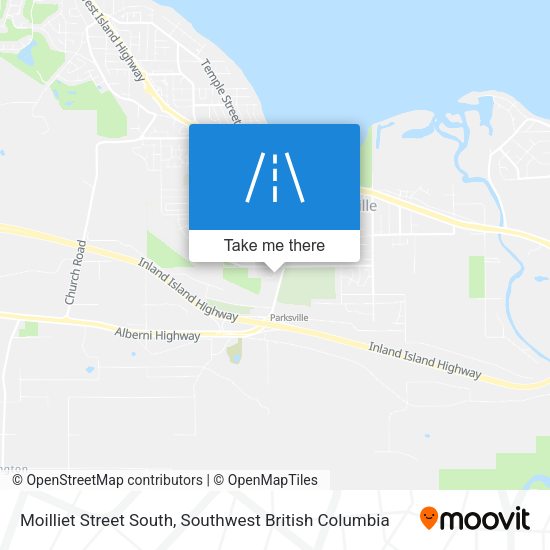 Moilliet Street South map