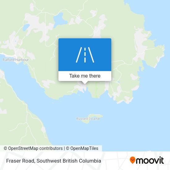 Fraser Road map