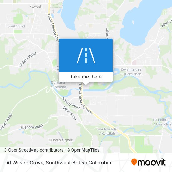 Al Wilson Grove map
