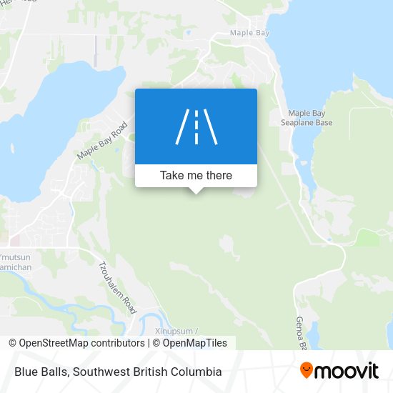 Blue Balls map
