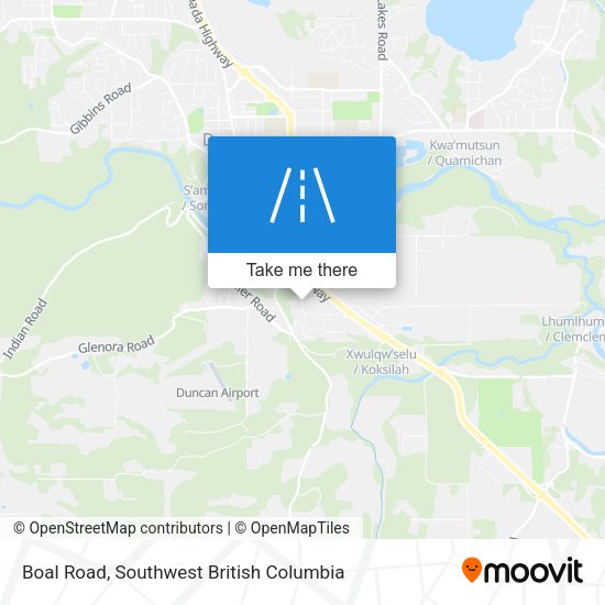 Boal Road map