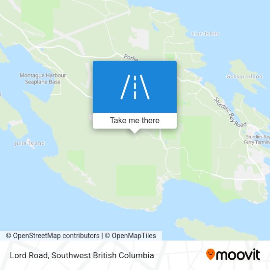 Lord Road plan