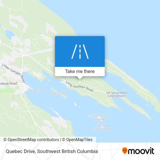 Quebec Drive map
