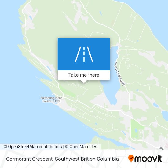 Cormorant Crescent map